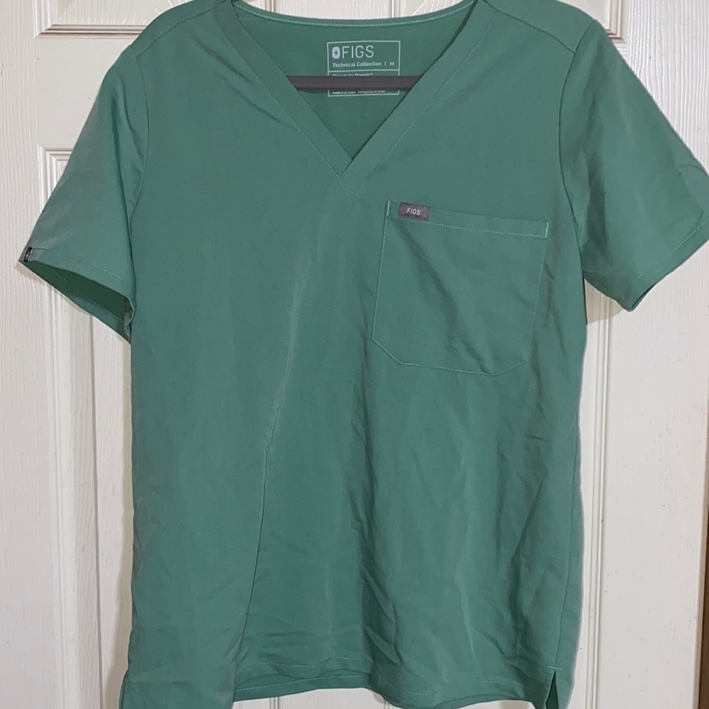 Limited Edition Jade Catarina Figs Scrub Top
